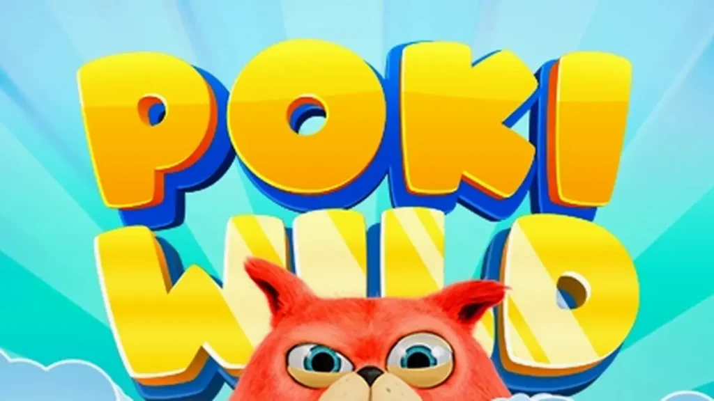Tampilan layar permainan slot Poki Wild